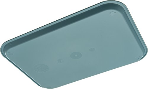 Carlisle FoodService Products Cafe Plastic Fast Food Tray, 12" x 16", Slate - color: Slate