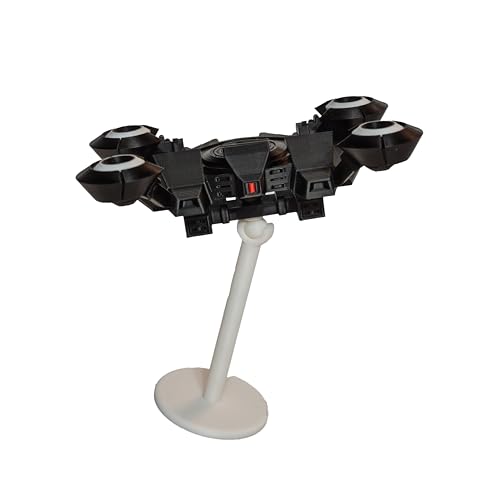 3D Printed ARC Rocketeer Collectible Figurine with Movable Display Stand - Sci-Fi Drone Statue for Gamers & Collectors - color: Rocketeer