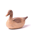 HAUCOZE Duck Statue Animal Figurine Decor Modern Home Sculpture Gift for Living Room Bedroom Table Desk 11.0 Inch