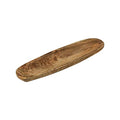 Boho Oval Wood Tray, Natural
