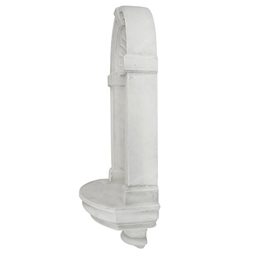 Design Toscano Classical European Style Wall Niche Display Shelf, Medium, 21 Inches Tall, Cast Stone Resin, Antique Stone - size: Medium, 21 Inch