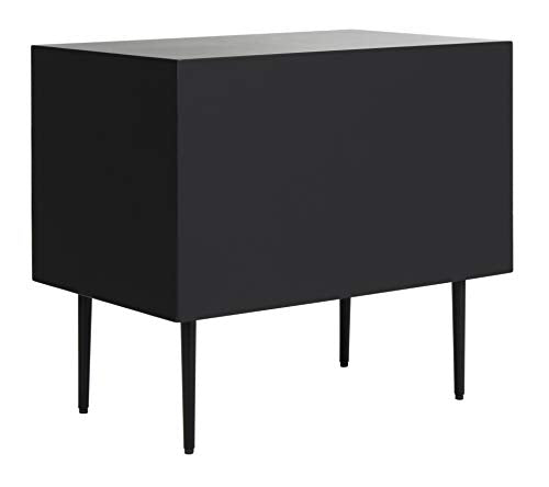 Safavieh Couture Tessie Black Bone Inlay 2-drawer Storage Nightstand