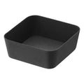 Yamazaki Home Tower Space Saving Vanity Tray - 3.5" X 3.5" - Steel - color: Black, size: 3.5" x 3.5" x 1.6"