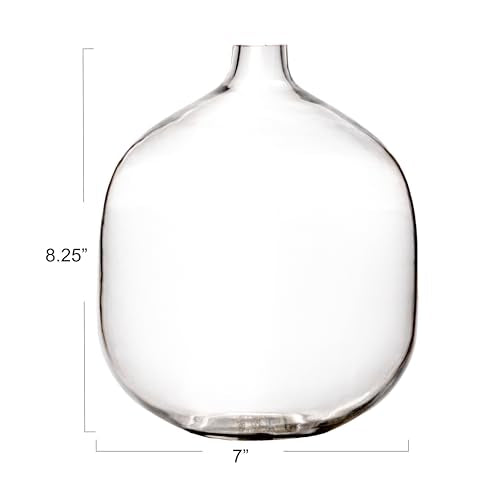 Bloomingville Stout Clear Glass Vase - color: Clear