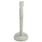 Bloomingville Modern Sculptural Double, Ivory Taper Candle Holder