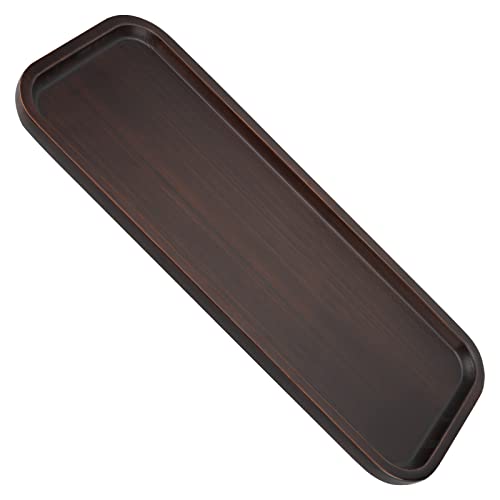 JOIKIT 2 Pack 14 x 6 in Wood Serving Platters and Trays,Rectangular Wooden Long Serving Platters Mini Charcuterie Boards for Cookie, Appetizer, Bread, Cheese, Coffee - size: 17x6 Inch 2 PCS