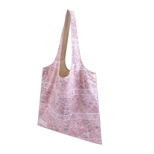 DGAZ Designer Shoulder Bags for Women, Luxury Tote Bag with Zipper, Large Shoulder Hobo Bags - color: Peach Blossoms