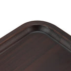 JOIKIT 2 Pack 14 x 6 in Wood Serving Platters and Trays,Rectangular Wooden Long Serving Platters Mini Charcuterie Boards for Cookie, Appetizer, Bread, Cheese, Coffee - size: 17x6 Inch 2 PCS