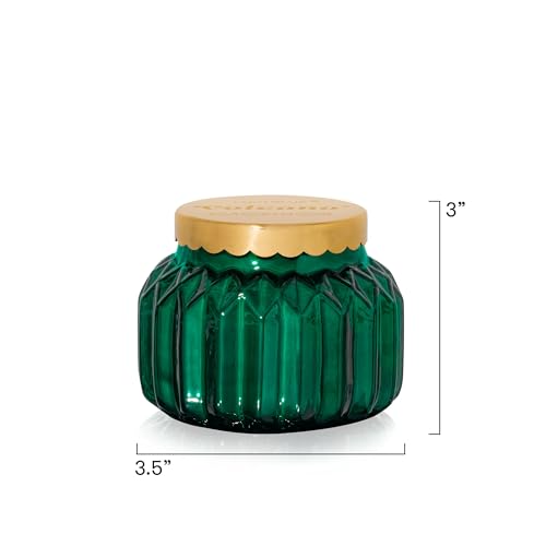 Capri Blue Royal Gem Holiday Candles - Jar Candles - Soy Wax Blend with Glass Candle Holder - Scented Candles for Home - Notes of Tropical Fruits & Sugared Citrus (Volcano, 8 oz) - size: 8oz