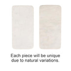 Bloomingville Marble Serving Tray, White - color: Mottled White