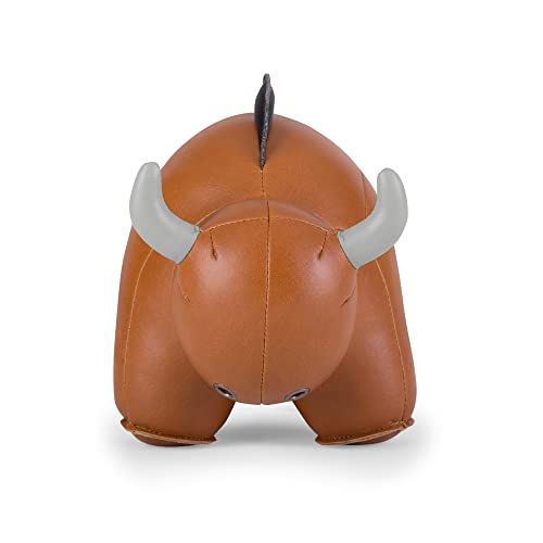 zuny Series Bookend Tan for Shelves, Office Decorative- Bull Buloo - color: Bull Buloo