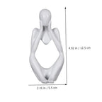 Mobestech Mid Century Modern Decor Office Wall Decor Aesthetic Abstract Sculpture