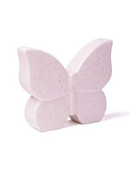 Butterfly Decor Statue Animal Figurine Gift Modern Art Sculpture for Living Room Bedroom Home Ceramic Cream 6.7 Inch