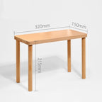 Wood Display Risers, Organizer Stand, Riser Stand for Figures, Cupcake, Perfume and More (Wood L 32*15*21.5cm/12.60*5.91*8.46inches) - color: Wood L 32*15*21.5cm/12.60*5.91*8.46inches