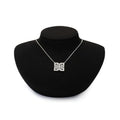 Oirlv Microfiber Necklace Bust Display Stand, Jewelry Holder for Pendants & Chains, Part of a Complete Jewelry Display Set - style: TT16506