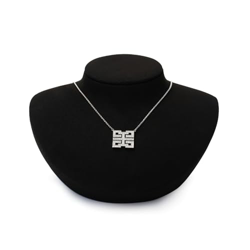 Oirlv Microfiber Necklace Bust Display Stand, Jewelry Holder for Pendants & Chains, Part of a Complete Jewelry Display Set - style: TT16506