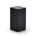 Oirlv Solid Wood Minimalism Style Jewelry Display Stand Showcase Jewelry Organizer Black Square Holder (SM05301) - color: SM05301
