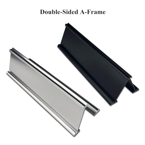 Personalised Double Side Counter Top Sign for Reception Desk Lobby Counter Waiting Room 2"x10" - size: 2"x10"