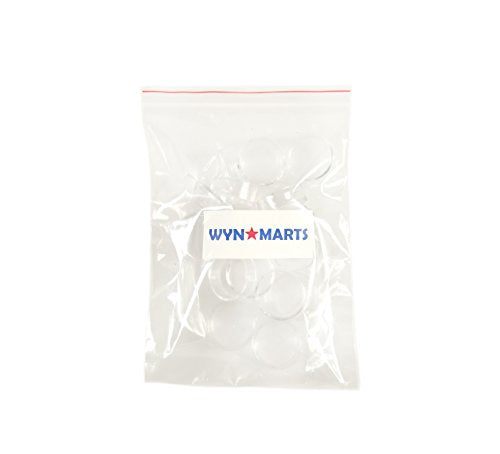 Wyn-MART 30 Pcs Ring Golf Ball Display Case 1.22 Inches Clear Baseball Holder Golf Ball Holder Small Baseball Acrylic Stands Round Ring Stand Acrylic Display Stands for Small Balls, Egg, Spheres - size: Stand: 1.22 in-30 pcs