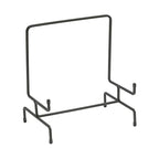 TRIPAR 11 Inch Black Metal Display Stand Easel for Bowl and Platters, Cookbooks, Pictures, Deep Dishes - color: Black