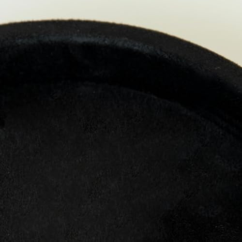 COLLECTIVE HOME - Velvet Jewelry Tray, 6" Monogrammed Jewelry Dish, Smooth Velour Display Dish for Rings, Earrings, Necklaces, Makeup, Personalized Gifts for Women (Black-t) - color: Black-t