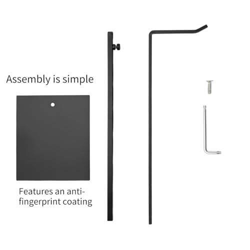 2Pcs Purse Display Stand, Adjustable Purse Stands for Display,Black Handbag Display Stand,Wreath Stand,for Suitable for Desktops,Wardrobes and Commercial Storeshook Stand