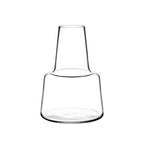 Holmegaard Flora Vase Medium Neck, Clear, 4.7" H x 3.3" D, Designed by Less Limits v/Louise Campbell, Gift Box Included - color: Transparent, size: 9x9x13.2