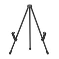 Amazon Basics Tabletop Instant Easel, Black Steel, Portable Tripod for Paintings, Signs, Posters, Adjustable Display