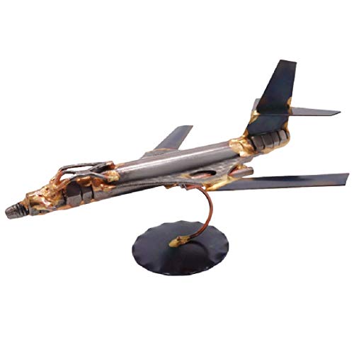 B1- Bomber Collectible Handmade Metal Art Figurine, Desk Accessories, Trophy, Boss Gift, Home Office Décor, Aircraft - style: B1- Bomber