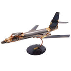 B1- Bomber Collectible Handmade Metal Art Figurine, Desk Accessories, Trophy, Boss Gift, Home Office Décor, Aircraft - style: B1- Bomber