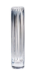 Barski - Hand Cut - Mouth Blown - Crystal - Bud Vase - 8" Height - Made in Europe