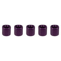 Mega Candles 5 pcs Dark Purple 1/2 Inch Diameter Ceramic Chime Ritual Spell Candle Holders, Great for Casting Chimes, Meditation, Rituals, Spells, Vigil, Witchcraft, Wiccan Supplies - color: Dark Purple, size: 5 Pieces