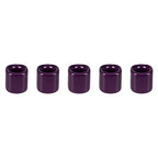 Mega Candles 5 pcs Dark Purple 1/2 Inch Diameter Ceramic Chime Ritual Spell Candle Holders, Great for Casting Chimes, Meditation, Rituals, Spells, Vigil, Witchcraft, Wiccan Supplies - color: Dark Purple, size: 5 Pieces