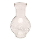 ART & ARTIFACT Mini Vases for Flowers - Small Glass Vases, Clear 5 Vase Set Single Bud Vases for Flowers, Room Decor - Clear