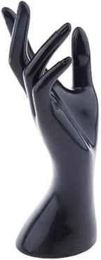Hand Jewelry Display Holder Female Mannequin Hand Jewelry Bracelet Ring Gloves Display Organizer Stand - Black