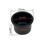 20 Pcs Aluminium Candle Cups Holders Metal Candlestick Holder Cup Candle Drip Protectors Catchers Tea Light Tins Cups for Lamp or Candle Making