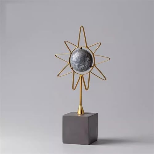 Statue Decorations European Luxury Desktop Ornaments TV Cabinet Bedroom Study Room Arrangement Home Decoration Furnishings Home Decor Object(C)