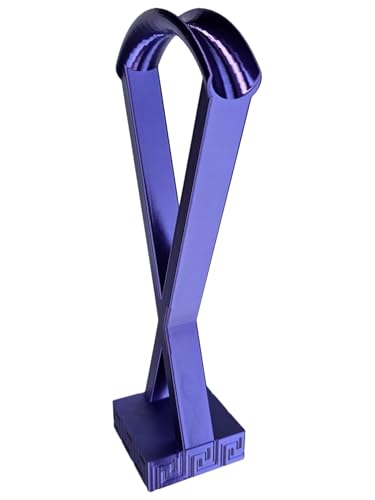 Minimalist Headphone Stand (Shiny Purple) - color: Shiny Purple