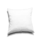 EDOW Throw Pillow Insert, Lightweight Soft Polyester Down Alternative Decorative Pillow, Sham Stuffer, Machine Washable. (White, 18x18)