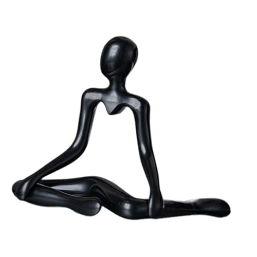 2X Artistic Reflection Statue, Abstract Home Decoration