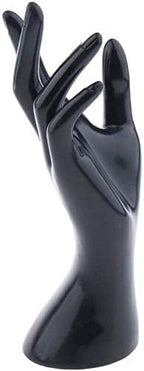 Hand Jewelry Display Holder Female Mannequin Hand Jewelry Bracelet Ring Gloves Display Organizer Stand - Black