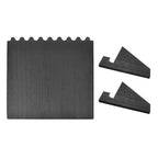 MOOCA Wooden Plank Necklace Jewelry Display Stand for 8 Necklaces, Jewelry Display Holder, Wood Plank Storage Holder, Jewelry Stand, Black Color - color: Black