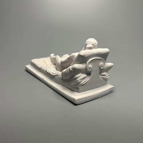 Minimalist Abstract Female Sculpture Decor, Vintage Classical Plaster Figurine, Aesthetic Body Art Statue, Nordic Modern Home Decor for Living Room Bedroom Shelf Desk Coffee Table Gift
