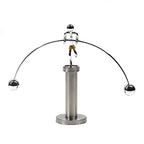 Sunnytech Steel Balance Physics Toy Weightlifter Kinetic Art Balance Toy Balancing Decompressive Science Home Office Toy for Desk Decor WJ020 - style: WJ020