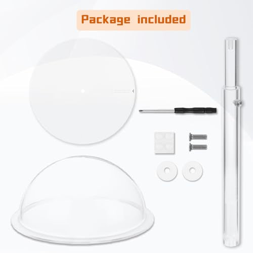 Adjustable Acrylic Hat Display Stand, 8"-16" Clear Domed Baseball Cap Rack, Height Adjustable Cowboy Hats Display, Durable Tabletop Hat Holder and Wig Stand for Closet, Vendors, Counter, Salons - size: Adjustable 8"-16" - 1 Pack