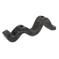 Bloomingville Marble Wave Double Taper Candle Holder, Grey - color: Gray