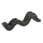 Bloomingville Marble Wave Double Taper Candle Holder, Grey - color: Gray