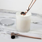 Airy Abode Candle Wick Trimmer and Candle Snuffer Accessory Set – Pick Your Color - color: Brushed Copper