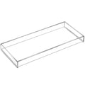 MaxGear Acrylic Vanity Tray, Clear Bathroom Storage Tray for Countertop, Toilet Tank, and Bathtub – Perfect Organizer for Perfume, Soap, Towels, Tissue, Candles, and Plants, 11.8 × 5 × 1.2 Inches