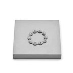 Oirlv Velvet Minimalism Style Jewelry Display Stand Showcase for Luxury Necklaces & Rings - style: P13518